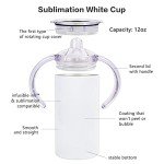 2 Pack Stainless Steel Insulated Sippy Cup Tumblers