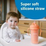 Dr. Brown's Pink Insulated Sippy Cup Set