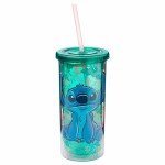 Lilo and Stitch Tropical Tumbler with Straw