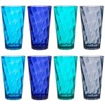 Coastal Color 20oz Reusable Acrylic Tumblers Set