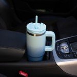 30 oz Insulated Stainless Steel Tumbler with Straw