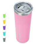 Light Pink 20oz Slim Insulated Coffee Tumbler