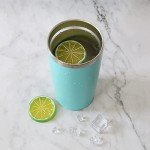 8-Pack 20 oz Insulated Tumblers with Straws