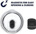 YETI 20 oz Seafoam Stainless Steel Tumbler