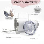 12 Pack Insulated 30oz Stainless Steel Tumblers