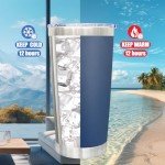 20 oz Stainless Steel Insulated Travel Tumbler