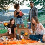 20oz Insulated Stainless Steel Travel Tumbler - Black