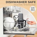 40 oz Insulated Tumbler with Lid and Straw