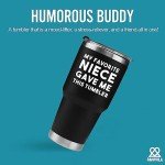Favorite Niece Gift Tumbler for Aunts & Uncles