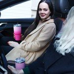 30oz Stainless Steel Insulated Tumbler with Straw