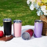MEWAY 20oz Insulated Travel Mug Tumbler Cup