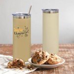16 Pack Insulated Stainless Steel Tumblers - 20oz