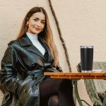 Black 20 oz Insulated Travel Tumblers - 6 Pack