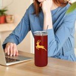 16 Pack Insulated Stainless Steel Tumblers - 20oz