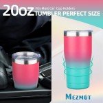 20oz Insulated Coffee Tumbler with Lid & Straw