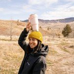 40 oz Insulated Tumbler with Handle & Straw