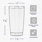 CIVAGO 20oz Insulated Travel Coffee Tumbler Cup