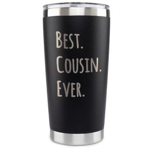 JENVIO Best Cousin Ever Stainless Steel Tumbler