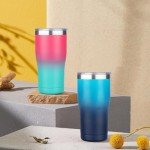 20oz Insulated Coffee Tumbler with Lid & Straw