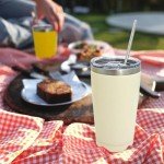 16 Pack 20oz Insulated Stainless Steel Tumblers