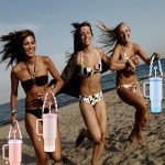 Sanilinwild 40 oz Insulated Travel Tumbler - Pink Gold