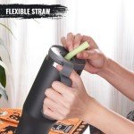 40oz Insulated Stainless Steel Tumbler with Straw