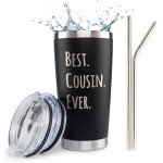 JENVIO Best Cousin Ever Stainless Steel Tumbler