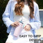 COKTIK 24oz Insulated Tumbler with Lids - Blush