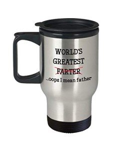 World's Greatest Farter Funny Travel Mug