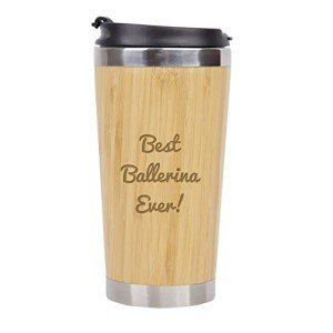 Ballerina Coffee Tumbler - Stainless Steel Insulated