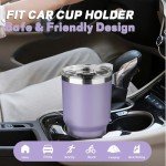 30 oz Insulated Stainless Steel Tumbler – Light Purple