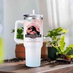 Dinosaur Travel Cup for Mom - 40 Oz Tumbler