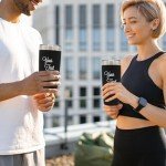 Customized Stainless Steel Travel Tumbler - 20 oz