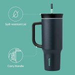 Owala 40 oz Insulated Travel Tumbler, Gray