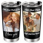 Custom 20oz Stainless Steel Photo Coffee Tumbler