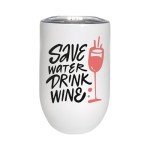Custom Photo Wine Tumbler - Perfect Gift 12oz