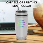Custom Stainless Steel Tumblers - 16 oz, Set of 24