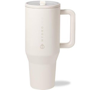 HydroJug Traveler 40 oz Insulated Tumbler - Cream