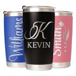 Custom Engraved Stainless Steel Tumbler for Dad