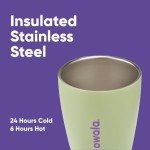 Owala SmoothSip 10 oz Insulated Coffee Tumbler - Green