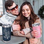 Custom Engraved Stainless Steel Tumbler for Dad