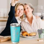 Custom Engraved Stainless Steel Tumbler for Dad