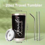 Custom Engraved Stainless Steel Tumbler for Dad