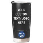 Custom Stainless Steel Tumblers - Set of 6/12/24/48