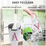 Personalized 40oz Monogrammed Tumbler for Women