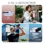 Custom 40 oz Tumbler with Handle and Straw