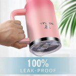 40 oz Leak-Proof Stainless Steel Tumbler with Handle