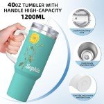 Customizable 40 Oz Stainless Steel Photo Tumbler