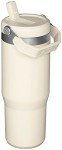 STANLEY IceFlow Insulated Tumbler with Straw - Cream