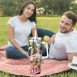 Customizable 40 Oz Stainless Steel Photo Tumbler